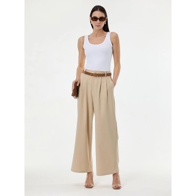 Orsay Béžové dámské široké kalhoty
