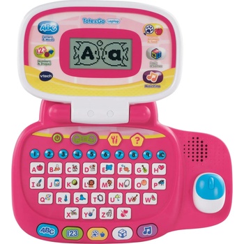 VTech Интерактивна играчка Vtech - Лаптоп. розов (на английски език) (V155453)