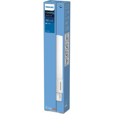 Philips Corepro zářivka LED PLS 2P 5W 830 G23 ND 520Lm 3000K náhrada za PL-S 9W/11W 2P na tlumivku/230V