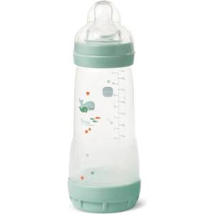 MAM Бебешко шише MAM - Easy Start, Anti-Colic, 320 ml, 4 м+, зелен кит (100018891/BG850134 ) - ozone