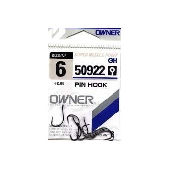 Owner Pin Hook s očkem vel.8 9 ks