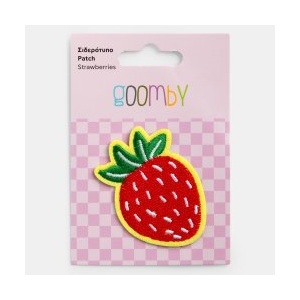 Goomby Нашивка Iron-On Strawberries
