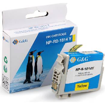 Compatible Глава за EPSON Expression Home XP 30/102/202/205/302/305/402/405 - Yellow - C13T18044010/C13T18144010 - P№ NP-R-1814Y - G&G (Compatible-NP-R-1814Y)