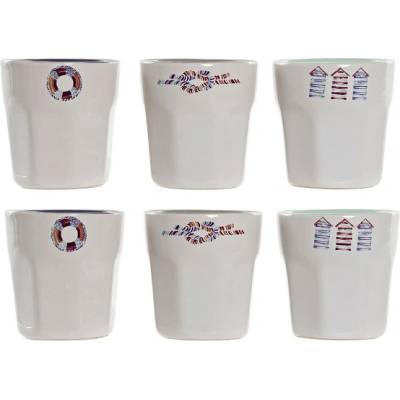 Item international Комплект чаши за кафе 90мл, 6 броя, 20х14, 6х6см (1914)