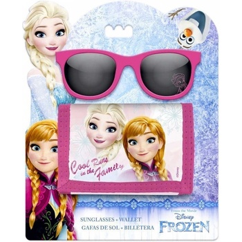 Frozen set brýle peněženka
