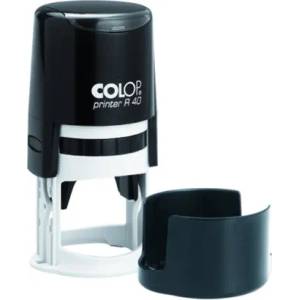COLOP Печат, кръгъл, COLOP "Printer R 40", с лилава подложка за смяна 01034061 (01034061)
