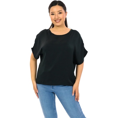 Himalife Oversize top Plain Manita černá