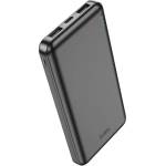 hoco. Аварийно зарядно устройство HOCO J100, 2 USB гнезда, 10000mAh, LED индикатор, ЧЕРНО J100_B (J100_B)
