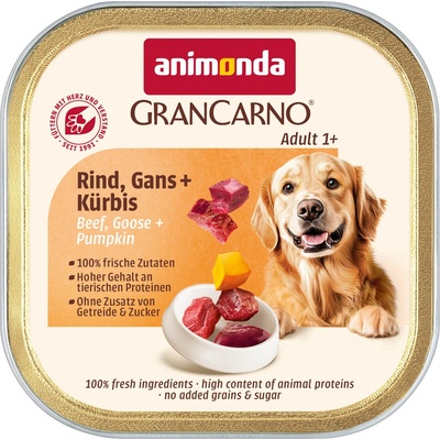 Animonda GranCarno Country Adult Dog hovězí husí a dýně 22 x 150 g