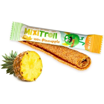 MIXIT Ovocná rolka MixiTroll 100 % Ananas 20 g – Sleviste.cz