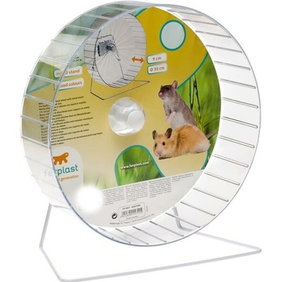 Ferplast plastový kolotoč mix farieb malé zvieratá 30,4 x 31,5 cm