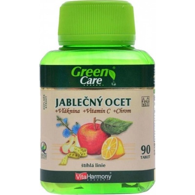 VitaHarmony Jablečný ocet + Vláknina + vitamin C + Chrom 90 tablet