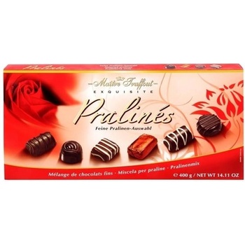 Maitre Truffout БОНБОНИ АСОРТИ ПРАЛИНА ЧЕРВЕНИ 400ГР