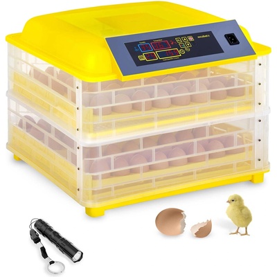 incubato Инкубатор за яйца - 96 яйца - вкл. Лампа за яйца - напълно автоматично (in-96ddi)