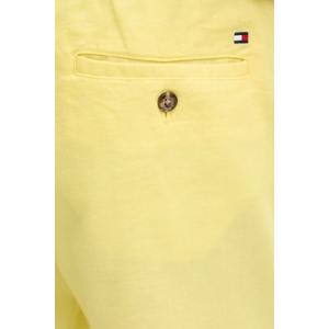 Tommy Hilfiger Къс панталон мъжки с лен (MW0MW44353) - answear - 113,42 лв