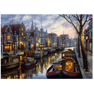 Art Puzzle - Puzzle The Light of the Canal - 1 500 piese