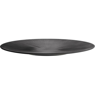 APS Melaminový kulatý talíř 500 mm, černý Nero