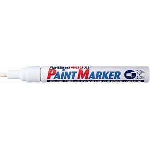 Artline Marker 409XF Paint бял (EK-409XF WHITE)