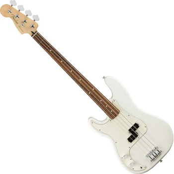 Image 1 of Fender Player Precision Bass PF LH Polar White