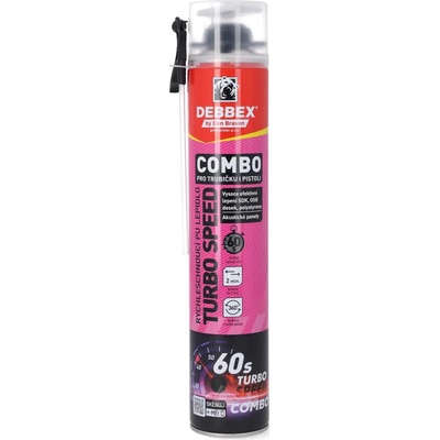 Den Braven Pěna lepicí 2v1 Turbo Speed Combo 750 ml