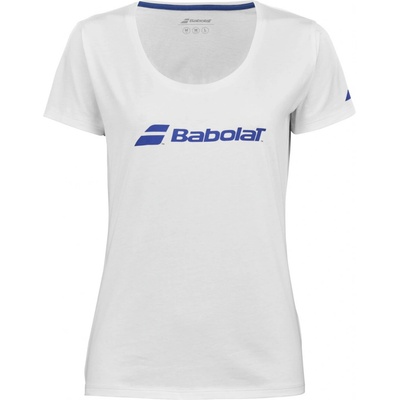 Babolat Dámske tričko Exercise Babolat Tee Women White