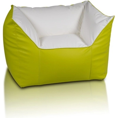 Ecopuf EF1047 COMFORT ekokoža Limetkovo-biela E16/E1