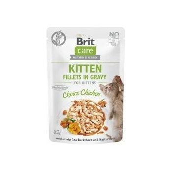 Brit Care Cat Fillets in Gravy Choice Chicken 85 g