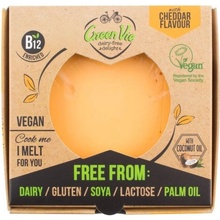 Green Vie vegánska alternatíva syru cheddar blok 250 g
