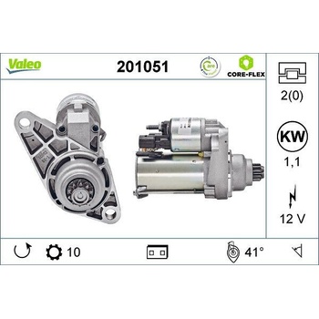 Startér VALEO 201051