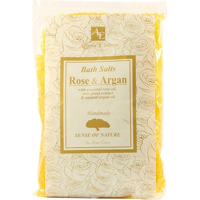 Aroma Essence Hand made Soľ do kúpeľa Ruža a Argan 250 g