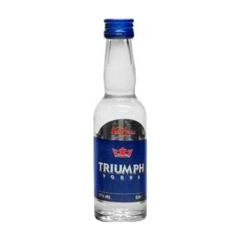Triumph Vodka 40% 0,04 l (čistá fľaša)