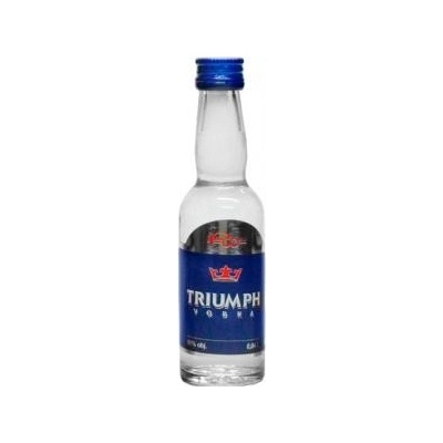 Triumph Vodka 40% 0,04 l (čistá fľaša)