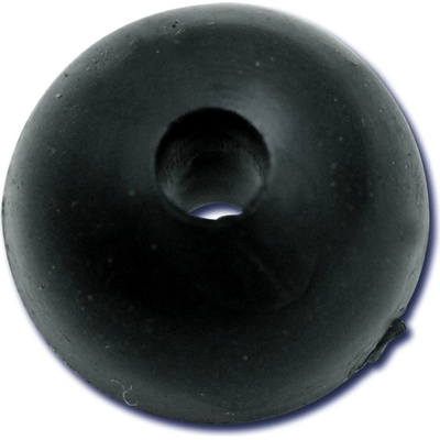 Black Cat Gumove korálky Rubber Shock Bead 10mm 10 pcs