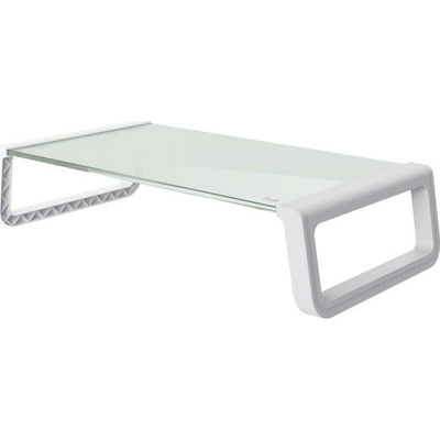 TRUST MONTA GLASS MONITOR STAND WHT 25351