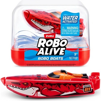 Robo Alive Robo loď červená