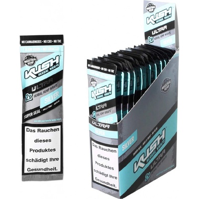Kush Hemp Wraps Ultra Silver 2 ks