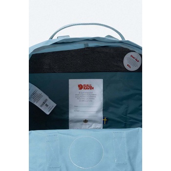 Fjällräven Раница Fjallraven Kanken F23510 501 Hip Pack в синьо голям размер с изчистен дизайн F23510 (F23510.501)