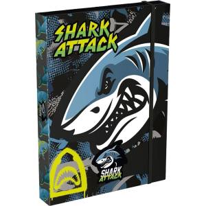 LIZZY Кутия за тетрадки, A5, LIZZYSULI, "Shark Attack" 7470217007 (7470217007)