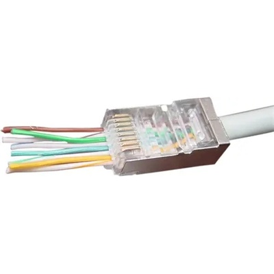 Gembird RJ45 CAT5 FTP съединител 8P8C, 10бр (LC-PTF-01/10)