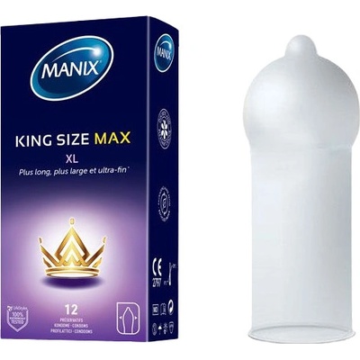 Manix King Size Max 12 ks