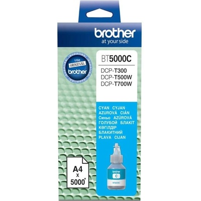 Brother Оригинално мастило за принтер Brother BT-5000, 5000 страници/5%, Cyan (3015100097)