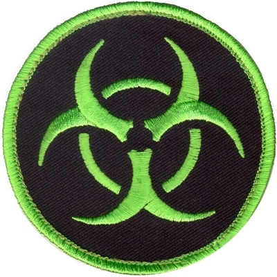 ROTHCO Nášivka Biohazard Morale velcro