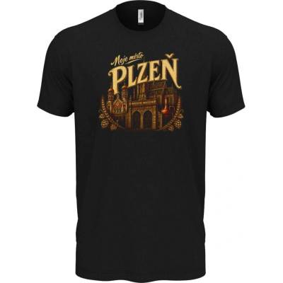 Pánské tričko Moje město Plzeň