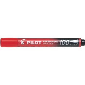 Перм. маркер Pilot 100 объл връх Червен (1605541-07-316281)