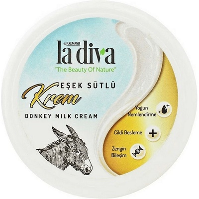 la diva Крем за лице и тяло с магарешко мляко, 100мл