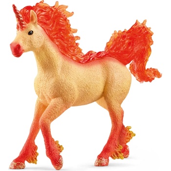 Schleich Фигурка Schleich Bayala - Огнен еднорог, жребец (70756-67237)