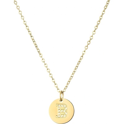 HARAHU Колие Абецеда - b / Златна kp21208 (21208)