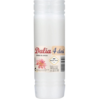 Sada 10 parafínových náplní DALIA 18 cm 96 hodín