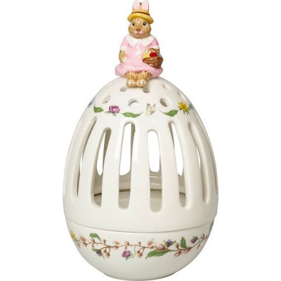 Villeroy & Boch Bunny Tales svícen na čajovou svíčku ve tvaru velikonočního vajíčka, Anna 14-8662-3983