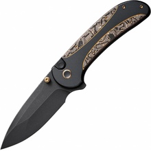 We Knife Zizzit With Copper Foil Carbon Fiber Inlay